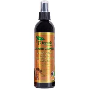 J’Organic Solutions Carrot Argan Kids Leave-In Conditioning Milk Detangler with Jamaican black castor, coconut oil & more
