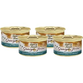 Fancy Feast Purina Gravy Lovers Turkey Feast Cat Food, 3 Ounce