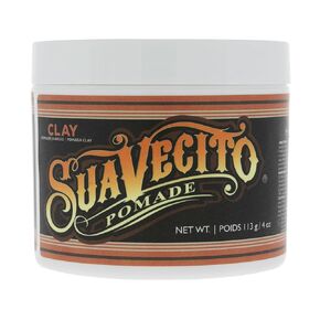 Suavecito Pomade Firme Clay 4 oz, 2 Pack - Strong Hold Hair Clay For Men - Low Shine Matte Hair Clay Pomade For Natural Texture Hairstyles