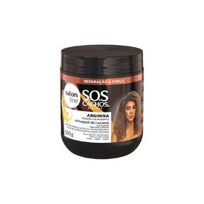 Salon Line - SOS Cachos (Mais Reconstruidos) - Ativador de Cachos Reconstrucao Profunda 1 Kg - (SOS Curls (More Realign) - Deep Reconstruction Curl Activator Net 33.81 Oz)