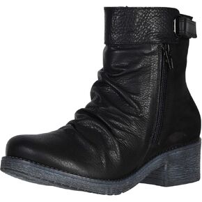 NAOT New Women's Artsy Boot Soft Black/Black Velvet Nubuck 38