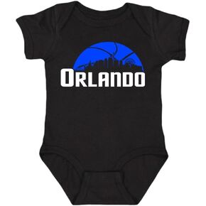 Xtreme Apparrel City Skyline Kid's Onesie for Basketball Fans