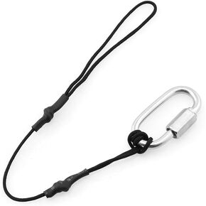 ZYAMY Digital SLR Camera Harness with Stainless Steel Hook Loop and High Strength Lanyard Quick Release Screw Lock Clip Fits Digital Camera Shoulder Strap Compact Action Camera