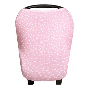 Copper Pearl Multi-Use Cover: Car Seat Covers, Nursing Cover, and Stroller Cover for Sun - Stretchy Fabric, All-Season Use, Stylish Designs, Easy Access for Moms - Lucy