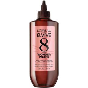 L’Oreal Paris Elvive 8 Second Wonder Water Lamellar, Rinse out Moisturizing Hair Treatment for Silky, Shiny Looking Hair, 6.8 FL; Oz