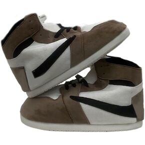 High Top Sneaker Slippers Unisex One-Size Ultra Comfy and Cozy House Fluffy Slippers for Men and Women