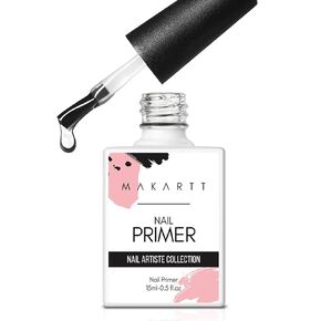 Makartt Nail Dehydrator and Primer Set, Acid Free Air Dry Professional Long-lasting Nail Prep Nail Primer for Acrylic Nails Powder UV Gel Nail Polish(15ML/0.5 oz)