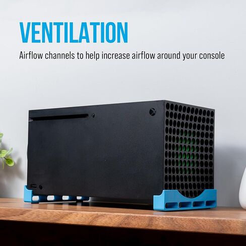 Glistco Skates for Xbox Series - Horizontal Desk Stand - Compatible with Xbox Series (Series S, Blue) in Kuwait