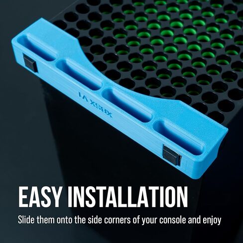 Glistco Skates for Xbox Series - Horizontal Desk Stand - Compatible with Xbox Series (Series S, Blue) in Kuwait