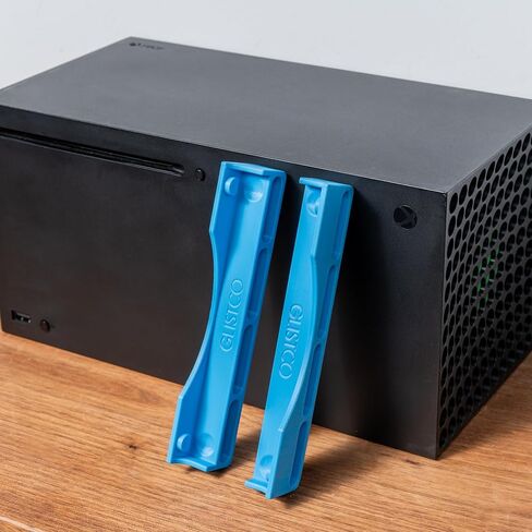 Glistco Skates for Xbox Series - Horizontal Desk Stand - Compatible with Xbox Series (Series S, Blue) in Kuwait