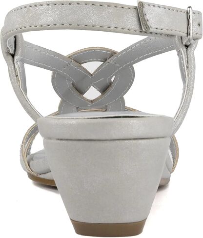 Meadow Wedge Sandal Silver / 6 in Saudi Arabia
