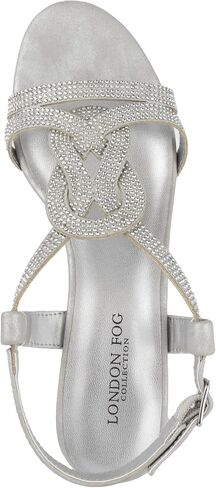 Meadow Wedge Sandal Silver / 6 in Saudi Arabia