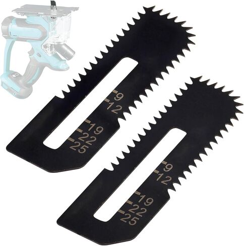 شفرات منشار قطع الحوائط الجافة B-49703 لمنشار قطع الليثيوم أيون اللاسلكي Ma-Kita 18 فولت Lxt (XDS01Z) - قطع الحوائط الجافة بسمك يصل إلى 1-3/16 بوصة (عبوتان) in Kuwait