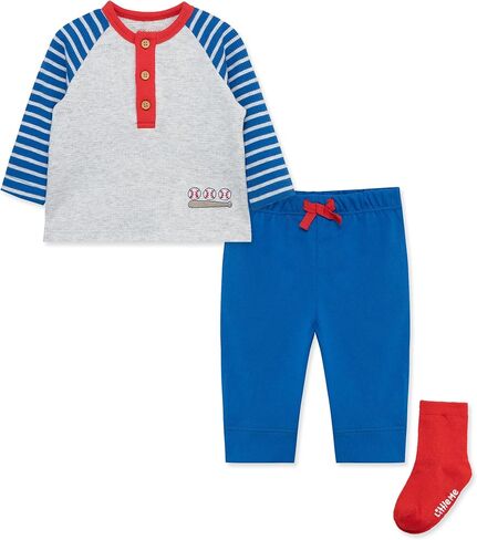 Little Me Baby Boys' Jogger Set, 3-12 Months in Saudi Arabia