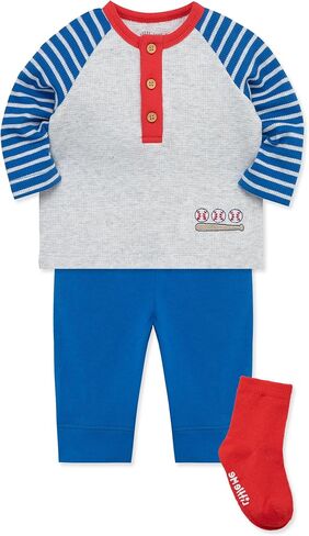 Little Me Baby Boys' Jogger Set, 3-12 Months in Saudi Arabia