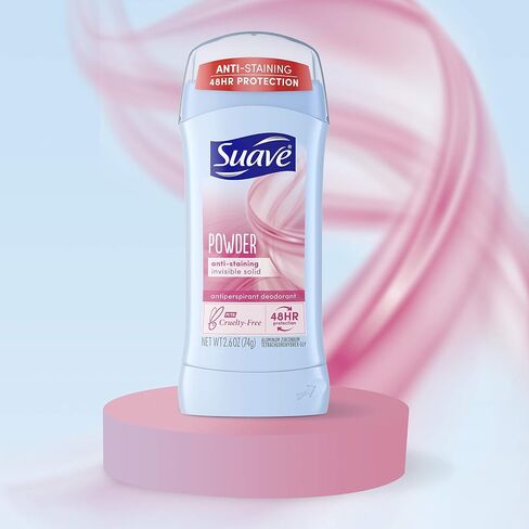 Suave Deodorant Antiperspirant & Deodorant Stick 48-hour Odor and Wetness Protection Powder Deodorant for Women 2.6 oz in Saudi Arabia
