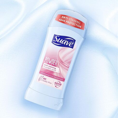 Suave Deodorant Antiperspirant & Deodorant Stick 48-hour Odor and Wetness Protection Powder Deodorant for Women 2.6 oz in Saudi Arabia