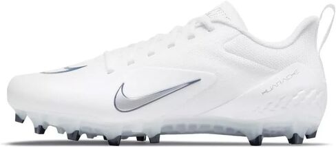 Nike Alpha Huarache 8 Pro CW4439-110 White/Pure Platinum/Wolf Grey Men's Lacrosse Cleats in Saudi Arabia