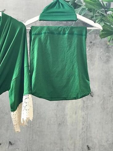 Mom And Baby Matching Outfits Hospital | Snug and Comfortable | Long Wrapping Wings, Robe Matching Swaddle in Kuwait