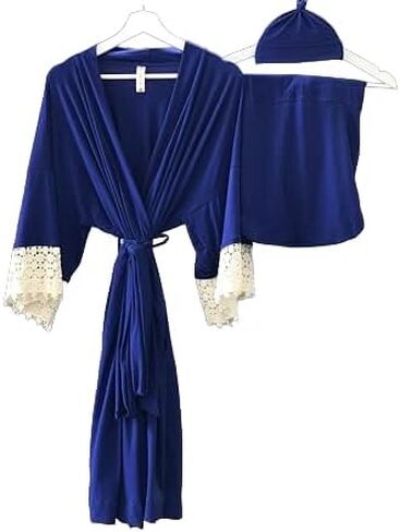 Mom And Baby Matching Outfits Hospital | Snug and Comfortable | Long Wrapping Wings, Robe Matching Swaddle in Kuwait