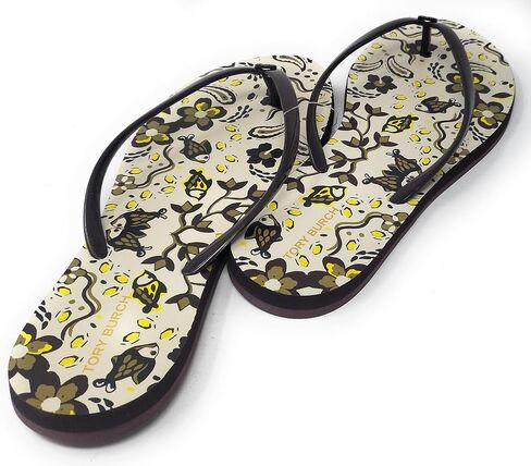 Tory Burch 144177 Women's Chelsea Flip Flop Sandals (Pisces Dream - Dark Fudge, US Footwear Size System, Adult, Women, Numeric, Medium, 8) in Saudi Arabia