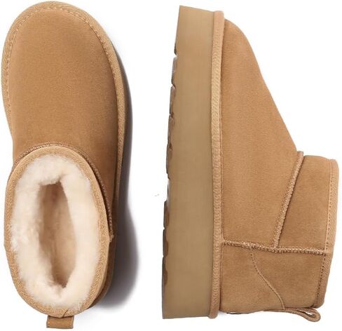 Women Heron Ultra Mini Platform Boots, US in Saudi Arabia