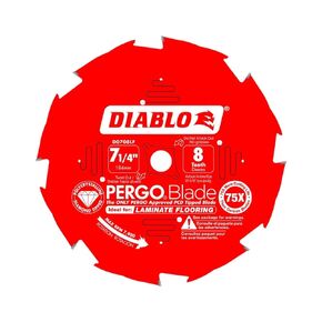 Freud-Diablo - Pergoblade 7-1/4 in. x 8 Tooth Laminate Flooring - D0708LFPX