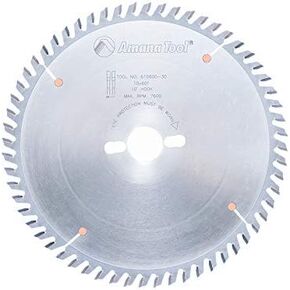 Amana Tool 610600-30 Carbide Tipped Cut-Off and Crosscut 10 Inch D x 60T ATB 10 Deg 30MM Bore Circular Saw Blade