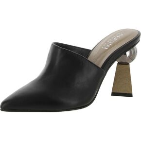 حذاء Alfani نسائي من الجلد Junnee بمقدمة مدببة أسود 8.5 متوسط ​​(B، M) in Kuwait