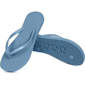 Sorority Shop Delta Delta Delta Flip Flops - Officially Licensed Sorority Flip Flop - Flip Flops for Women