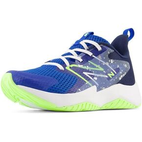 New Balance Rave Run V2 Lace-up Shoe, Granite/Inkwell/Pixel Green, 1 US Unisex Little Kid in Kuwait