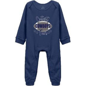 Cutest Cowboys Fan Baby Universal Long Sleeve Bodysuit