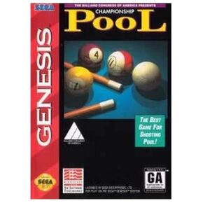 Championship Pool - Sega Genesis (Renewed)
