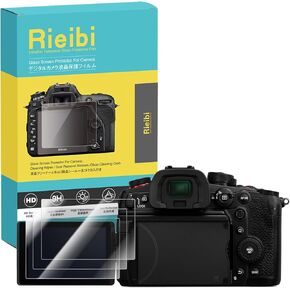 Rieibi Screen Protector for Panasonic Lumix DC-GH7 Camera,Tempered Glass Film for Panasonic LUMIX GH7 Mirrorless Camera,protective film 0.25mm Ultrathin 9H Hardness Anti-Scratch - 3 Packs
