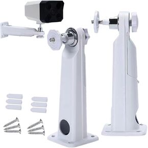 دعامة تثبيت لكاميرا المراقبة الأمنية، حامل من سبائك الألومنيوم متوافق مع Arlo، وArlo Pro 2 3، وكاميرا Arlo Ultra CCTV والكاميرات الأخرى مع رأس لولبي 1/4 (عبوتان)