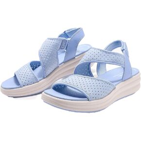 Clarks Women's Drift Fern Flat Sandal, Lavender, 8 M