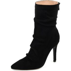 Journee Collection Black 7.5 Medium Womens US