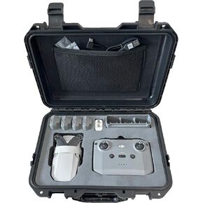 DJI Mini 4K Waterproof Case Hard Carrying Case Compatible with DJI Mini 2 & Mini 2SE Drone and Fly More Combo Set Black