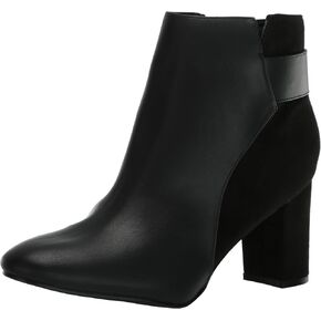 City Chic Women's Apparel Wide Fit Jax Ankle Boot, Black, 12 Wide US