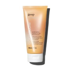 goop Beauty Microderm Body Scrub | Exfoliating Body Wash to Cleanse & Moisturize Skin | Quartz, Garnet, & Hydrated Silica | 6 fl oz | Dead Skin Remover Inspired by Microdermabrasion | Paraben Free