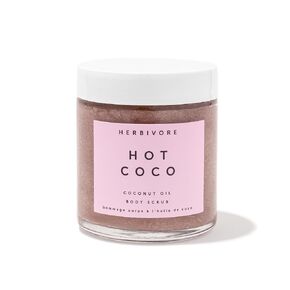Herbivore Botanicals Coco Rose Exfoliating Body Scrub – With Moisturizing Coconut Oil and Shea Butter, Natural and Vegan (8 oz)