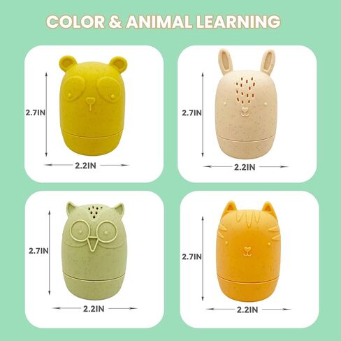 Mold Free Baby Bath Toys for Kids, 6 Pcs Cute Animal Bathtub Toys , Shower Toys Bath Toys for Toddlers Boys Girls… in Saudi Arabia