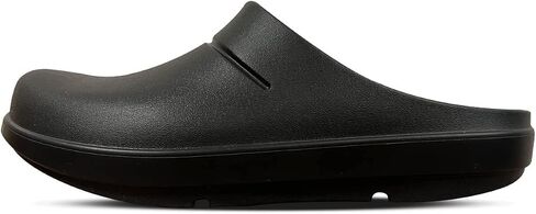 Lightweight Wide Width Recovery Sandal for Mens & Womens - Comfortable Thick Cushion Shower Slippers, Non-Slip and Water Resistance, Perfect for Home & Garden Work (Black) in Saudi Arabia