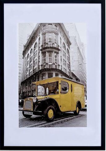 إطار صورة أبيض مقاس 18x24 يعرض صورًا مقاس 16x20 مع حصيرة أو 18x24 بدون حصيرة، أفقيًا وعموديًا للجدار - 4 عبوات. in Saudi Arabia