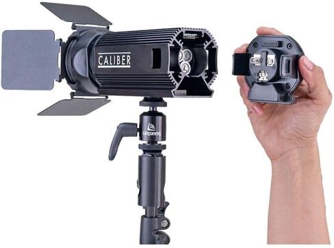 Litepanels، حزمة إضاءة مفردة من عيار، مصباح LED فريسنل فردي لإضاءة الاستوديو، أضواء التصوير الفوتوغرافي، إضاءة الفيديو، ملحقات التصوير الفوتوغرافي in Kuwait