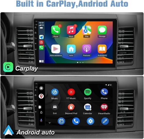 Car Radio Stereo for Mitsubishi Lancer 2008-2017 Android 12 Head Unit with CarPlay Android Auto in Saudi Arabia