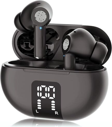 Language Translator Earbuds Two Way Real-time Translator Device with 144 Languages Instant Online Translator 2024 Voice Translation with APP Fit for iOS & Android in Kuwait