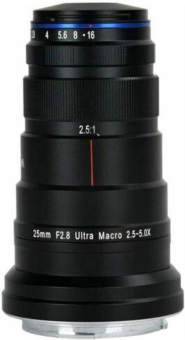 عدسة فينوس لاوا 25 ملم f/2.8 2.5-5X الترا ماكرو لكاميرا نيكون Z in Kuwait