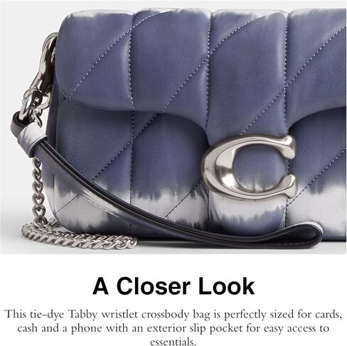 Coach Tabby Wristlet, Black in Saudi Arabia