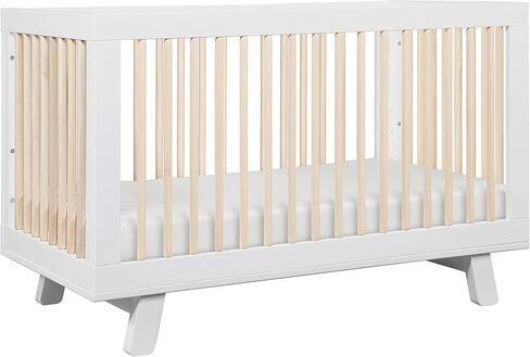 سرير Babyletto Hudson 3 في 1 القابل للتحويل مع طقم تحويل سرير الأطفال الصغار باللون الأزرق الداكن، ومعتمد من Greenguard Gold in Kuwait